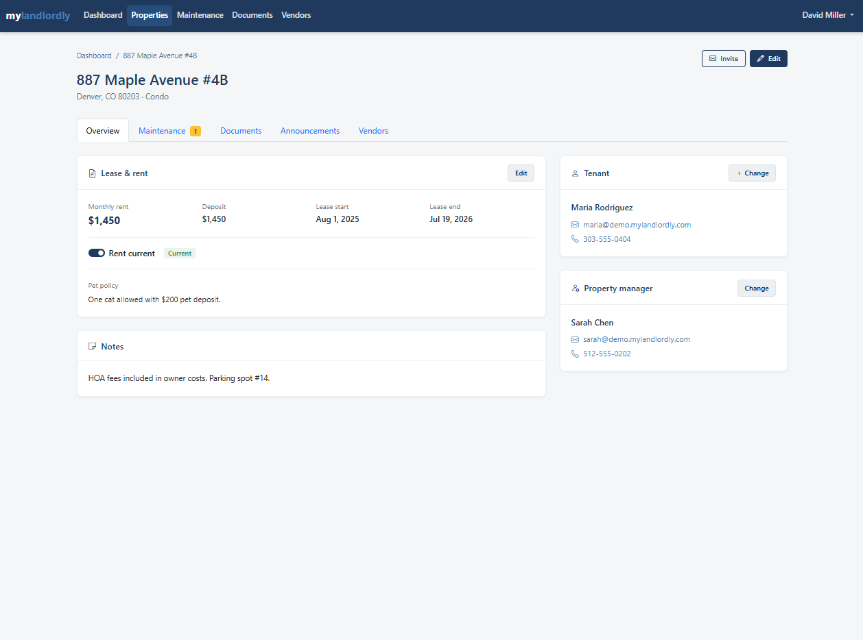 Property detail screenshot